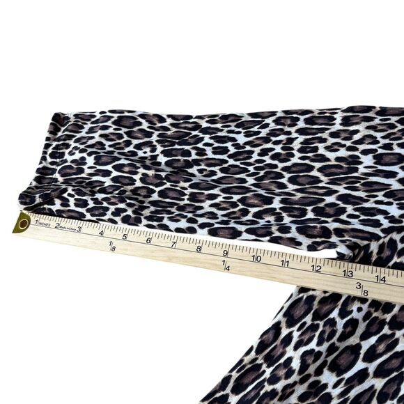 Tommy Bahama Women’s Darcy Cats Meow Shift Dress Large 3/4 Sleeves Animal Print - Picture 6 of 9